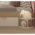 LEXI růžová noční stolek 14
