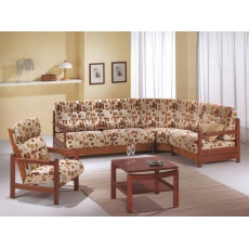 Rohová sedací souprava BARBORA, látka 1sk. Rohová sedací souprava BARBORA, látka 1sk.