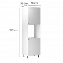 LINEA white spodní skříňka D60P