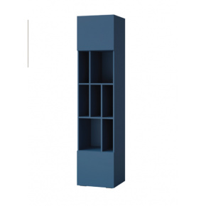 LORIN modrá 4 regál