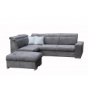Rohová sedací souprava RAMON, tmavě šedá
