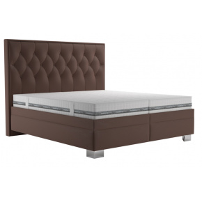Postel KERSTIN, 180x200cm, tmavě hnědá