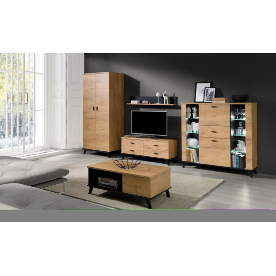 JOHN II obývací stěna s šatní skříní