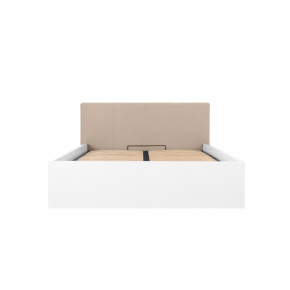 TETRIX bílá postel 140x200cm LOZ/140/B/T s čelem MODONE 9702
