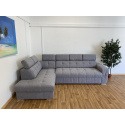 Rohová sedací souprava ANTAL, světle šedá