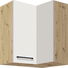 AMANDA white horní skříňka 54G rohová