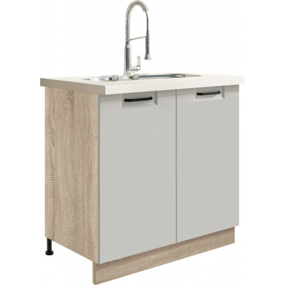 OLIVIA latté spodní skříňka 12D "80" 