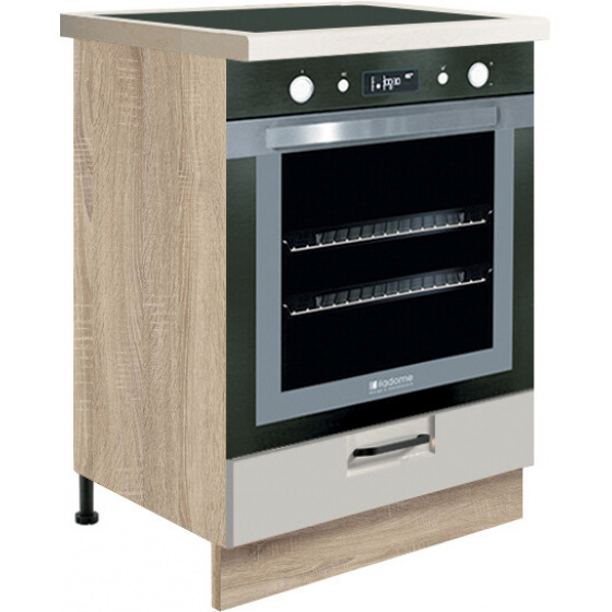 OLIVIA latté spodní skříňka 17D "60"  