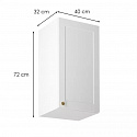 LINEA white horní skříňka G40