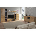 ROBIN obývací stěna, dub lefkas 