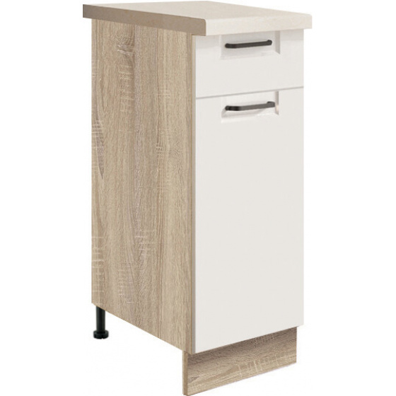 OLIVIA white spodní skříňka 1D "30" 