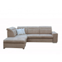 Rohová sedací souprava RAMON, světle hnědá