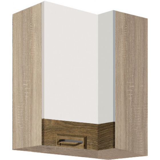 OLIVIA ribbeck horní skříňka 44G rohová levá