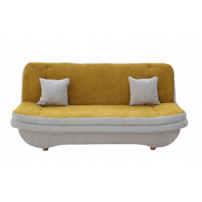 Rozkládací pohovka ALFRÉD, hořčicová