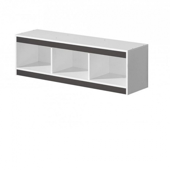 DAVID šedý police 10