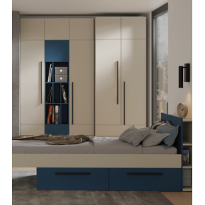 LORIN modrá studentský pokoj