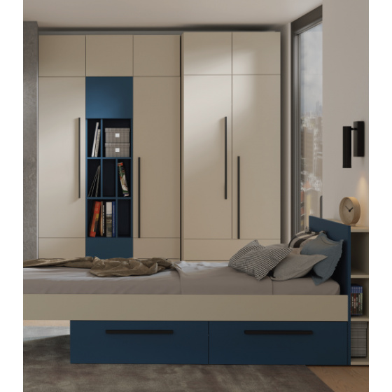 LORIN modrá studentský pokoj