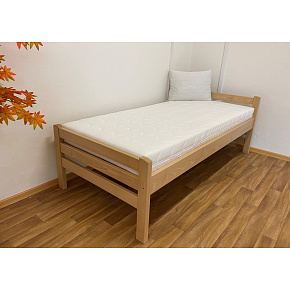 Postel z bukového masivu 90x200cm 