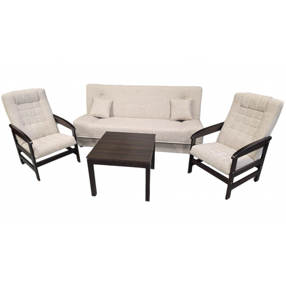 Sedací souprava LARGO 3+1+1, béžová