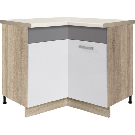 EVA spodní skříňka 16D rohová 