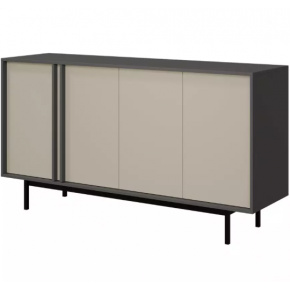 ALSY béžová 6 komoda