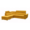 Rohová sedací souprava URSULA MAX, hořčicová