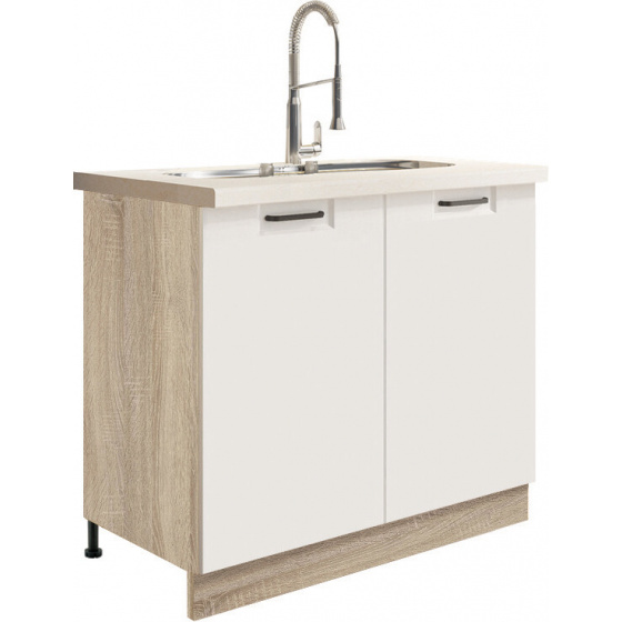 OLIVIA white spodní skříňka 13D "90" 