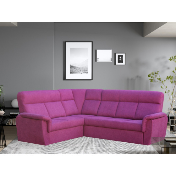 Rohová sedací souprava PLATON MINI, vínová