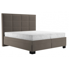 Postel SABRINA, 180x200cm, hnědá Postel SABRINA, 180x200cm, hnědá