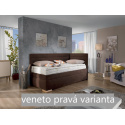 Postel  VENETO BOXSPRING, s čely