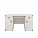 INDIANA borovice bílá psací stůl JBIU 2D2S/140