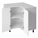 LINEA white spodní rohová skříňka D90N
