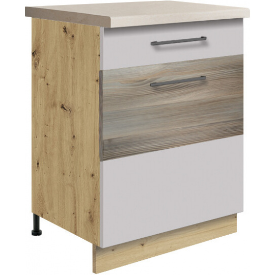 AMANDA latte spodní skříňka 5D "60" 