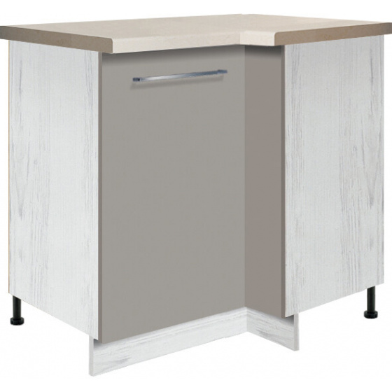 ANNA spodní skříňka 15D rohová levá šedá