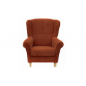 Křeslo ušák TRISTAN terracota