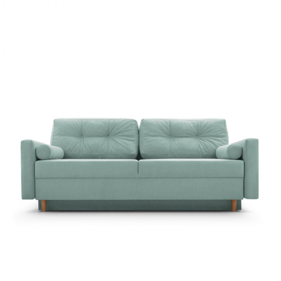 Rozkládací pohovka PALEO zelená