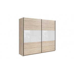 TETRIX dub sonoma šatní skříň SZF/220 bílá