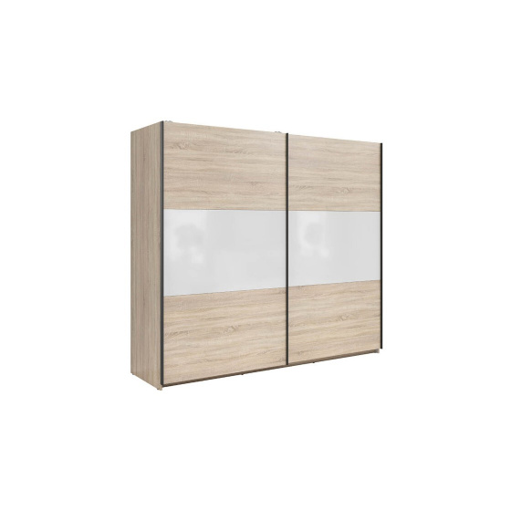 TETRIX dub sonoma šatní skříň SZF/220 bílá