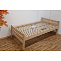 Postel z bukového masivu 90x200cm 
