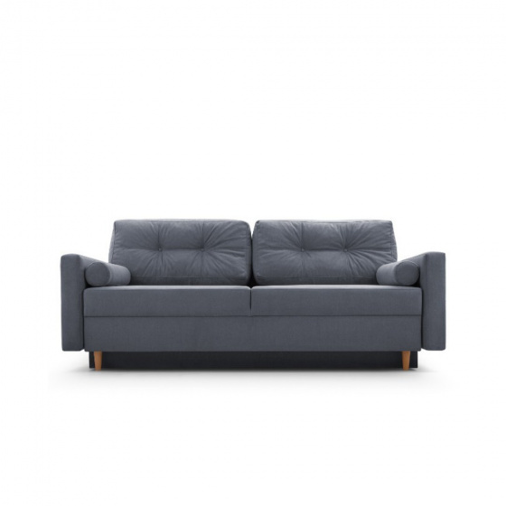 Rozkládací pohovka PALEO tmavě šedá