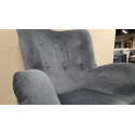 Křeslo RELAX šedé