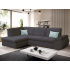 Rohová sedací souprava LEJLA, šedá