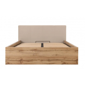 TETRIX dub votan postel 160x200cm LOZ/160/B/T s čelem MODONE 9702