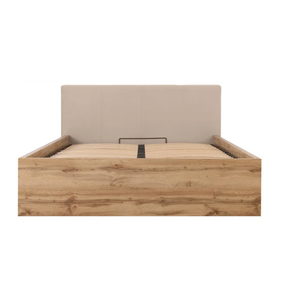 TETRIX dub votan postel 160x200cm LOZ/160/B/T s čelem MODONE 9702
