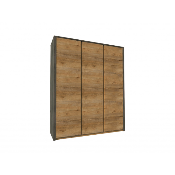 MONTANA grey šatní skříň S3D 